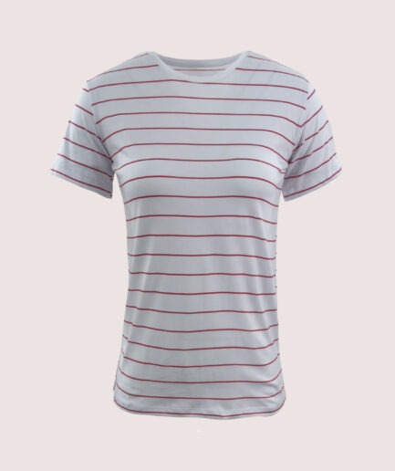 0447 TEK ÇİZGİLİ T-SHIRT
