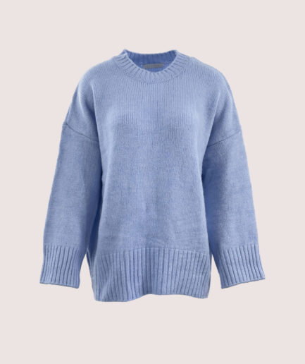 6925 BİS.YAKA OVERSIZE KALIN KAZAK