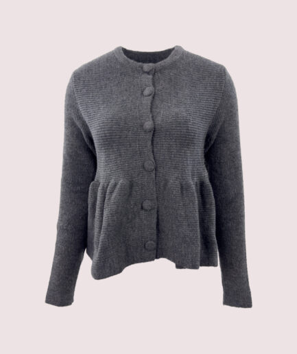 6958 TRİKO PEPLUM HIRKA