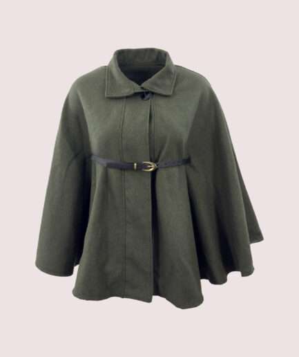 KA01 KAŞE BELİ KUŞAKLI PANÇO