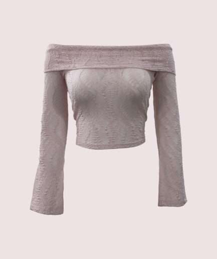 4894 MADONNA YAKA DANTELLİ BLUZ