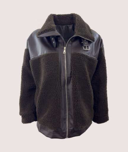 2631 GARNİ DETAY BIKER DERİ MONT