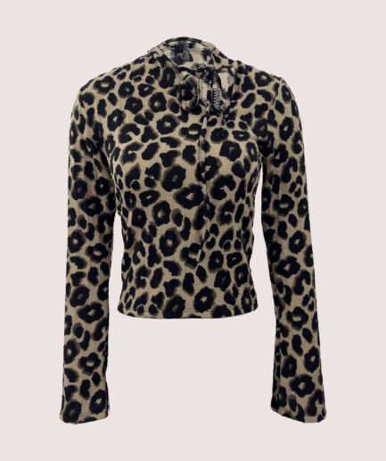 4913 YAKASI BAĞCIKLI U.KOL BLUZ