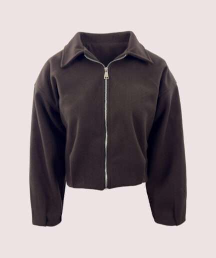 26204 KAŞE YAKALI ASTARLI MONT