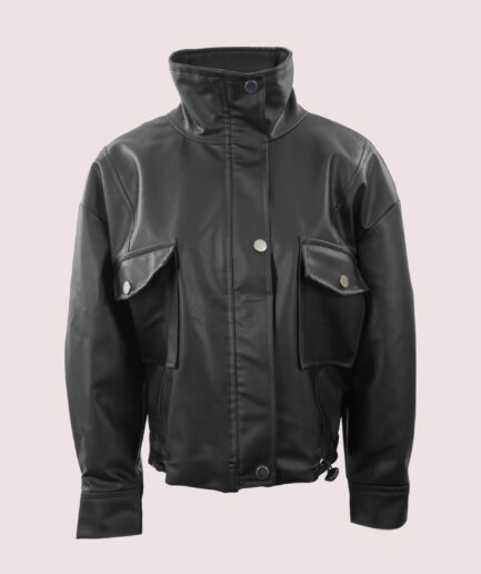 2142 LASTİKLİ DERİ CEKET