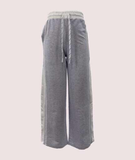 3737 İKİ İP. ŞERİTLİ BOL PAÇA PANTOLON