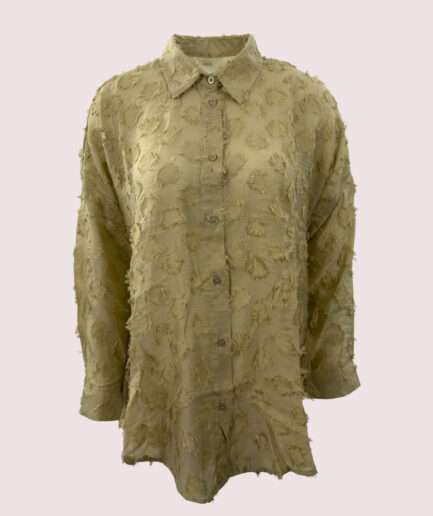 2235 JAKARLI ŞİFON GÖMLEK