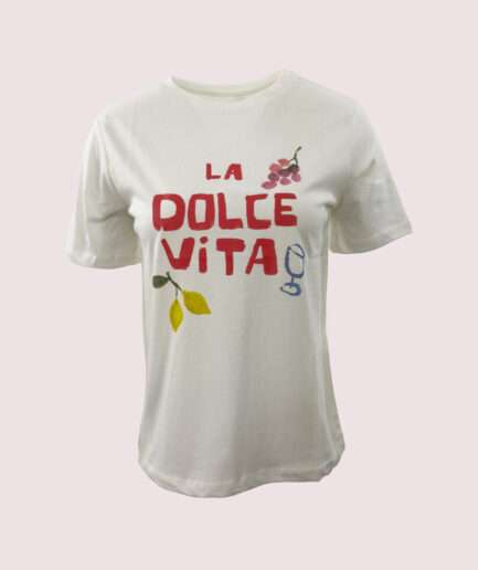 7655 LA DOLCE VITA BASKILI TSHIRT