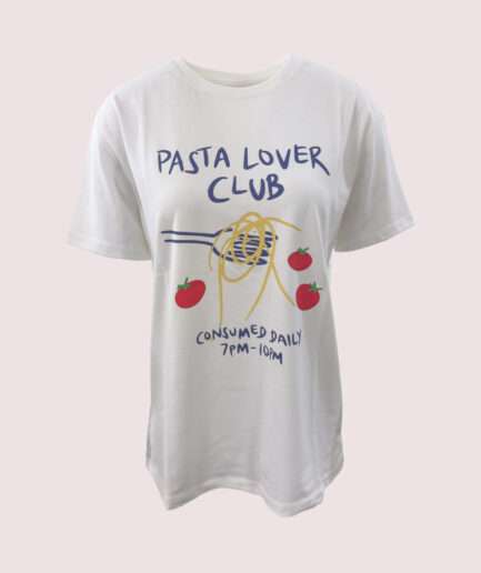 8308 PASTA LOVER BASKILI OVERSIZE TSHIRT