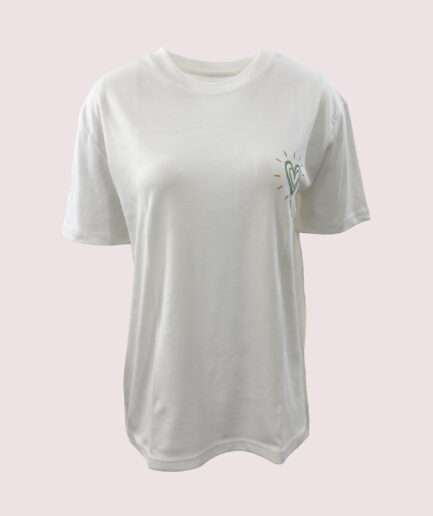 8358 KALP BASKILI OVERSIZE TSHIRT